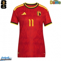 Belgia Jeremy Doku #11 Hjemmedrakt Dame VM 2026 Kortermet